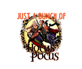 DTF Screen Print Image - Bunch of Hocus Pocus